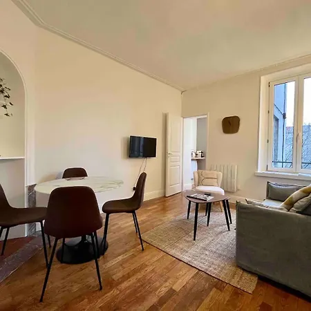 Appartement Cosy 2 Chambres Nancy Thermal, Parc Sainte-Marie - Calme Et Lits Queen Size Nancy