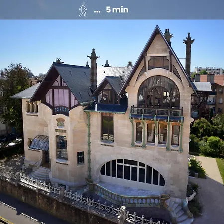 Atelier Thermal, 2 Chambres, Lits Queen Size, Calme, By Tidhome 公寓 南锡