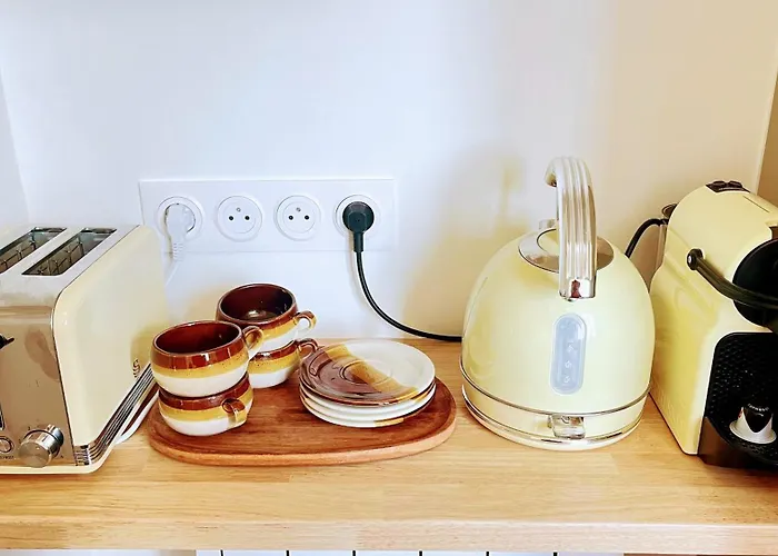 Atelier Thermal, 2 Chambres, Lits Queen Size, Calme, By Tidhome 南锡